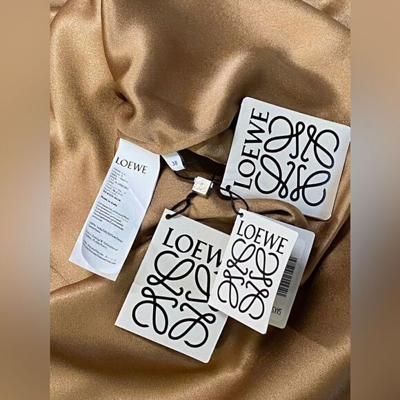 LOEWE  Silk Chain Mini Shirtdress size 38/us size 6 - Picture 16 of 16